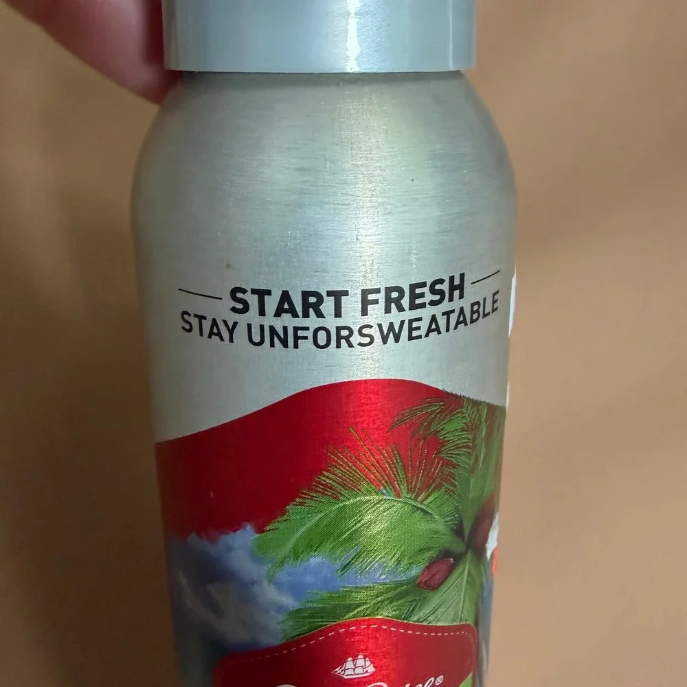 Old Spice Fiji Invisible Spray Antiperspirant Deodorant 3.8oz 3-Pack Bundle